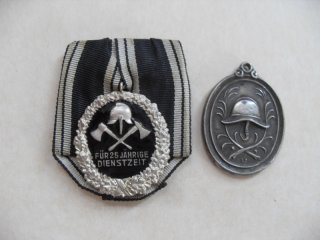 2 Feuerwehr Orden Kaiserreich 1. Weltkrieg