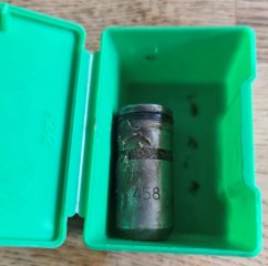 Geschoß Kalibriermatrize .458 Dia für .45-60 - .45-120