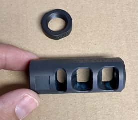 Audere 5/8-24" Mündungsbremse für Kaliber bis 6,5 mm, ideal für Tikka T3 CTR, Bergara B14, Rem 700