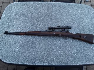 Scharfschützengewehr WW ll K98k mit ZF Hensoldt Ziel vier
