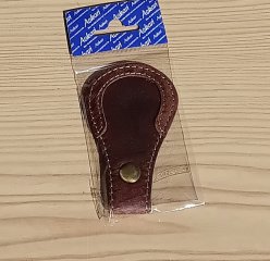 Jagd Schuhkappenschutz Leder braun