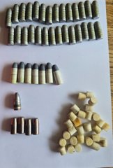 gezogene Bleigeschosse .458 Dia, unterschiedliche Gewichte, gezogen aus .45-70 und .45-120