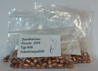 100 Zündhütchen 209 Fiocchi 616 Industrie
