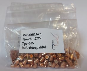 100 Zündhütchen 209 Fiocchi 615 Industrie