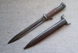 Bajonett Seitengewehr SG 84/98 für Karabiner 98k K98 Wehrmacht 42ddl Josua Corts E.u.F. Hörster 1939