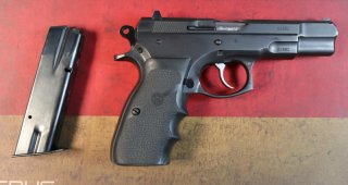 Halbautomatische Pistole von CZ Uhersky Brod Modell CZ75 - Kaliber 9mmLuger