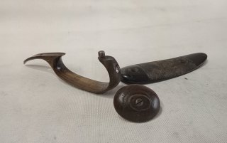 Vintage -Hornbeschläge