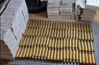 100 Hülsen original GP11 7,5x55 swiss