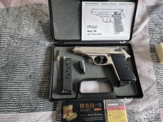 Walther PP 9mm Schreckschuss