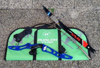 Olympisches Recurvebogen Set – Samick Avante & WNS Explore CB1 Carbon ILF-Bogen