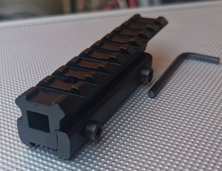 11mm Picatinny zu Weaver BH 15mm