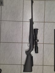 Merkel Helix RX Kal. 30.06 ZF 1,5-9x44 Leuchtpunkt Abs 4 Dentler Montage mit Wärmebildadapter