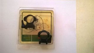 Aus Stahl! Weaver / Picatinny Ringmontage 25,4 mm BH: 14 mm