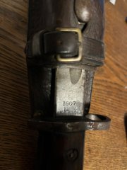Britisches Bajonett Pattern 1907 – Wilkinson Originales britisches Bajonett (kein K 98)