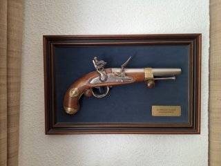 Franklin Mint Napoleon Steinschloßpistole