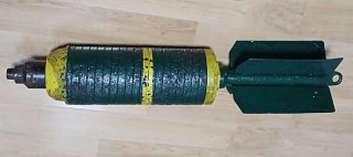 US Fliegerbombe AN-M 41 aus 2.Wk mit Zünder AN-M 110A1