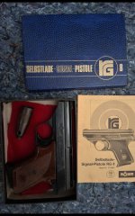 Pistole Röhm RG 8 in 8mm Platz PTB 154 Fehler