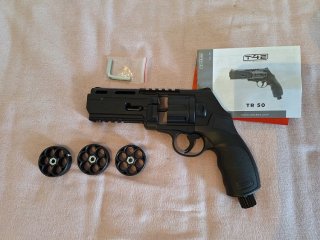 Umarex T4E TR50 .50 CO2 Tactical Revolver