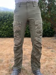Fjällräven KEB Hose Green-camo Gr. 50 Lang