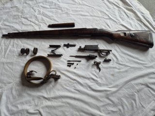 Konvolut freie Teile 98k 1941