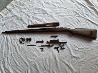 Konvolut freie Teile La Coruna Karabiner 98