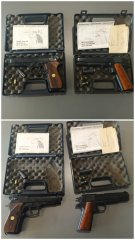 2 defekte Pistolen Reck und IWC