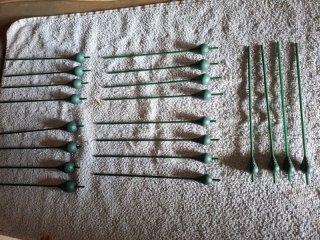 4x inliner bleie birnenbleie 20 bis 60 gramm