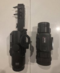 Steiner + Merlin 42 mit Blasermontage