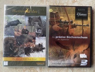 DVD-Set Blaser " Der Präzise Büchsenschuss " und "The Best of Wild Boar Fever"
