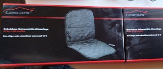 Sitzheizung für Fahrer und Beifahrer geeignet !!! Universal-KFZ-Sitzauflage