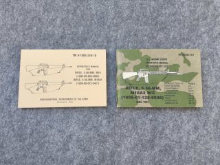 Operator's Manual M16/M16A1 & M16A2
