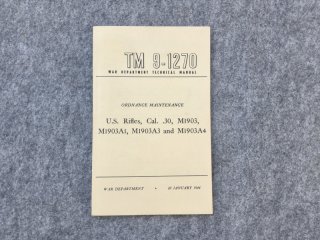 Technical Manual TM9-1270