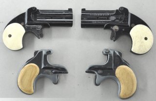 2 Derringer defekt / unkomplett „Ersatzteilspender“