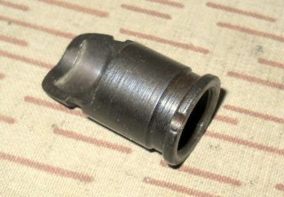 === orig. schräger Mündungsfeuerdämpfer MFD v. DDR/NVA Kalaschnikow AK47 AKM M14x1 Linksgew. ===