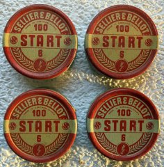 400 Stk. Sellier & Bellot 6mm Platzpatronen
