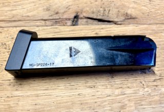 Magazin P226 X Five 9mm mit Aluboden schwarz