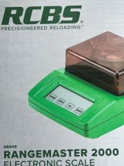 RCBS RangeMaster 2000 elektronische Präzisionswaage für Wiederlader