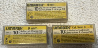 Umarex 9mm R CS Reizstoffpatronen