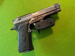 HÖPPNER & SCHUMANN CW5 IPSC WETTKAMPFHOLSTER VERMUTLICH FÜR SIG SAUER SPORT MODELLE BAUÄHNLICHE