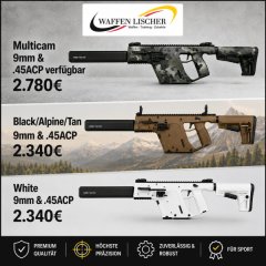 Die Legende ist da - Kriss Vector mit BKA Bescheid Kal. 9x19 & .45ACP verfügbar/Die letzten für 2026