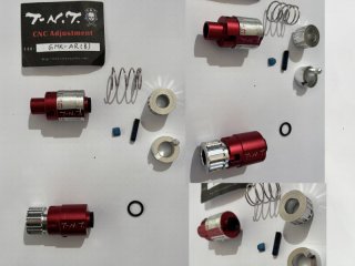 2 x TNT Metall HopUp Unit für VFC GBB (1 x VFC und 1 x angepasstes GHK auf VFC)