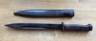 Orig. Bajonett K98 deutsch 2.WK nrgl.