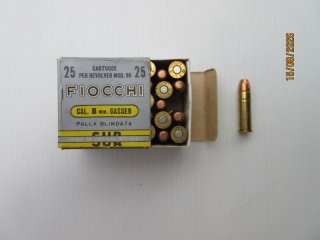8mm Gasser Patronen
