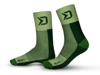 Delphin HEATex Thermosocken - Größe: 41-46 - grün