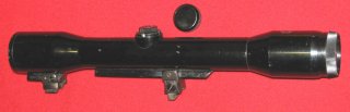 ZF / Zielfernrohr, ein M.S.W. WETZLAR 4 x 36 mit dem Absehen 1