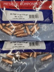 .308/.30-170grs FSP PPU Geschosse 100 Stk. B-200