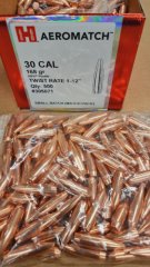 .308/168grs Hornady Aeromatch Geschosse No.305071 500 stk