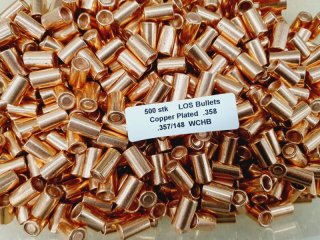 .38/148grs. WC verkupfert Los 500 stk.