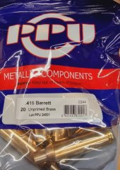 .416 Barret Boxer-Hülsen PPU 20 Stk. #C-244#