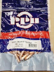 6,5mm/.264-120grs HPBT PPU Geschosse 100 Stk. B-485 #